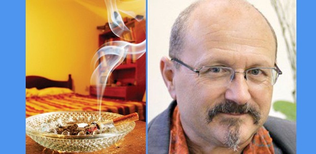 u201cThirdhand smoke can linger in an area long after a cigarette or cigar is put out u2014 for up to five years. Tobacco smoke doesnu2019t go up in the air and it disappears and itu2019s gone. Thatu2019s the illusionu201d  u2014 Georg Matt, Professor of Psychology, San Diego State University