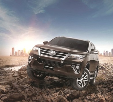 The Fortuner: a more distinctive, sleek and powerful design.