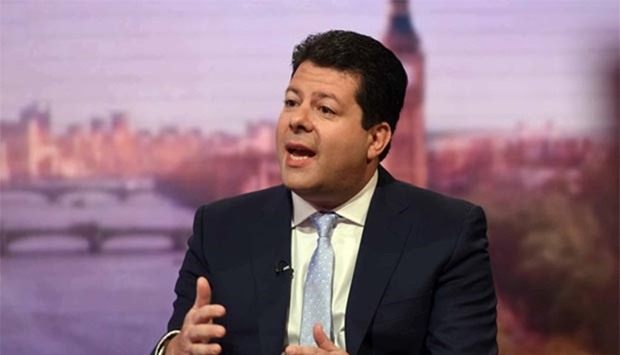 The Chief Minister of Gibraltar, Fabian Picardo, is seen speaking on the BBC's Andrew Marr Show.