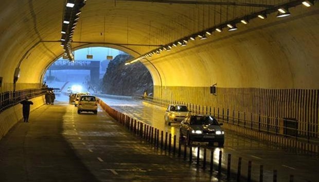 The Chenani-Nashri tunnel is India's longest. 