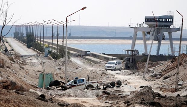Tabqa Dam, on the Euphrates River, is a strategic target in the military campaign to capture the Syrian city of Raqqa,