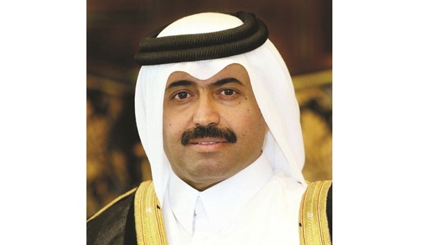 HE Dr al-Sada: Growing shares of global LNG trade.