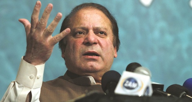 IN THE SPOTLIGHT: Prime Minister Nawaz Sharif is in his third stint.
