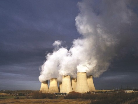 A coal power plant.