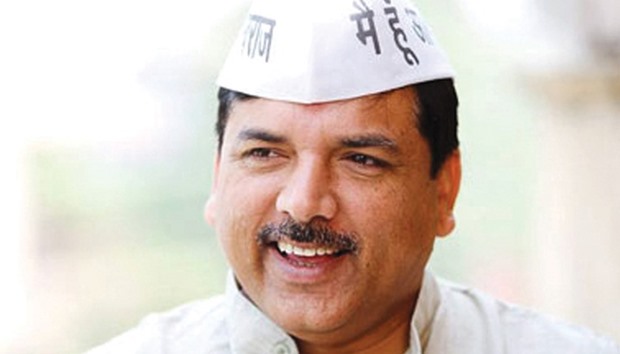 Aam Aadmi Party leader Sanjay Singh
