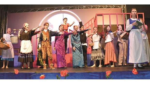 The cast of over 50 students, including 20 primary-aged students in the choir, transported a total audience of over 2,200 people into a far-away magical world.