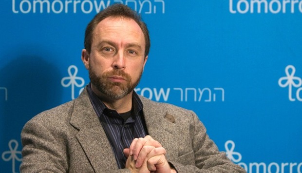 Jimmy Wales, founder of the user-edited Wikipedia
