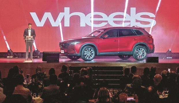 The CX-9 was named the 2017 Wheels Car of the Year.