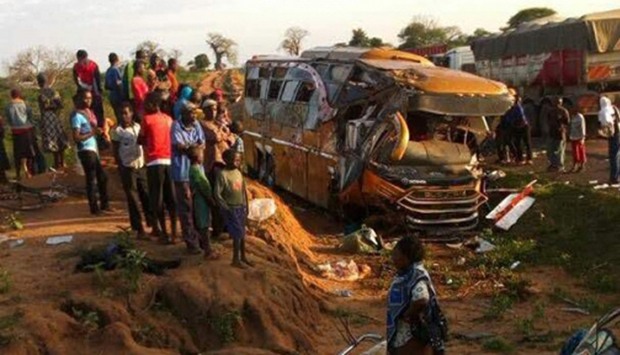 Bus-truck crash in Kenya