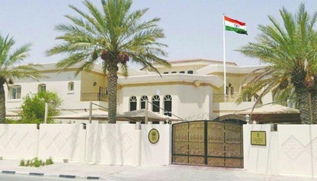 The Indian embassy in Doha