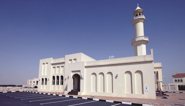 A new mosque in Umm Salal Ali.