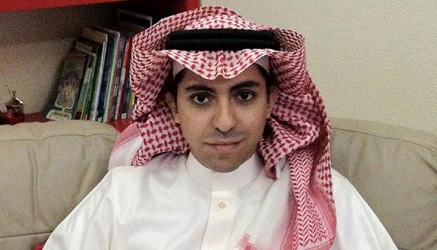  Saudi blogger Raif Badawi was arrested in 2012.