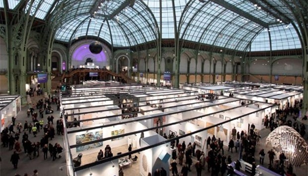 The theft took place during Art Paris Art Fair 2017.