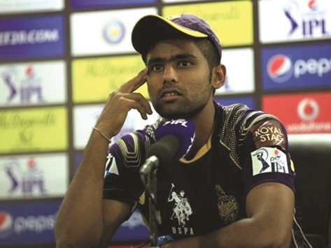 Kolkata Knight Riders (KKR) vice-captain Suryakumar Yadav.