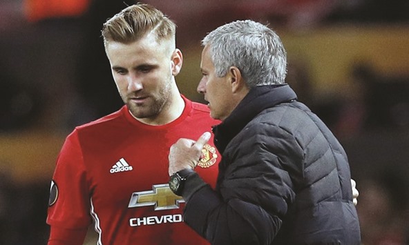 Luke Shaw (left) was highly sought after when he left Southampton in 2014 and  Jose Mourinho, then at Chelsea, had missed out on signing the left-back. (Reuters)