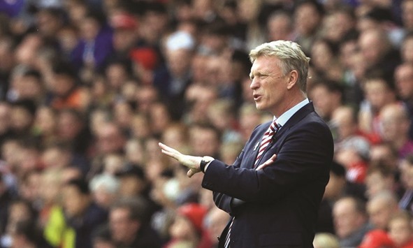 Sunderland manager David Moyes.