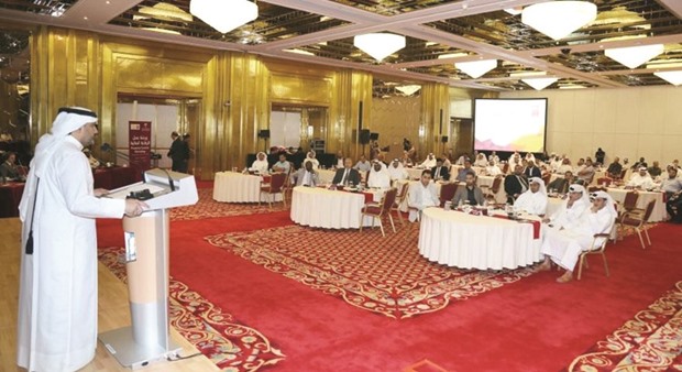 QSL CEO and QFA Executive Committee member Hani Ballan speaks to the delegates during the workshop.