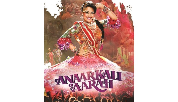 The poster for Anaarkali of Aarah.