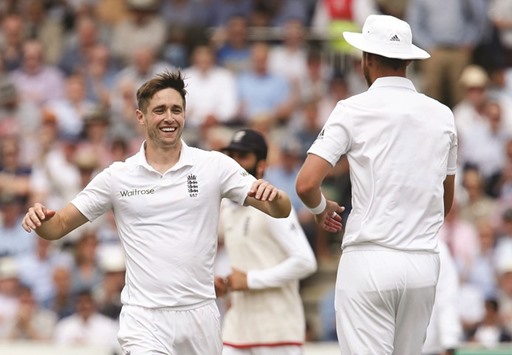 File picture of Englandu2019s Chris Woakes.