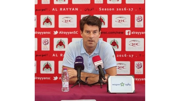 Al Rayyan coach Michael Laudrup said it's a must-win game for his side against Al Arabi.