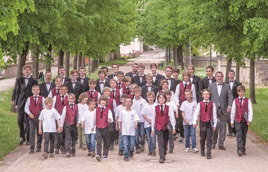The Magdeburg Boys Choir.