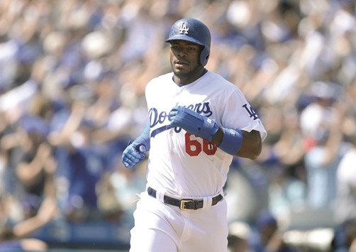 Los Angeles Dodgers Yasiel Puig. PICTURE: USA TODAY Sports
