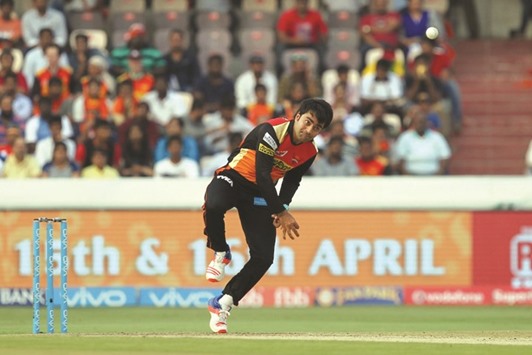 Leg-spinner Rashid Khan