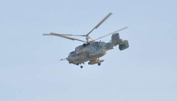 A Ka-29 helicopter