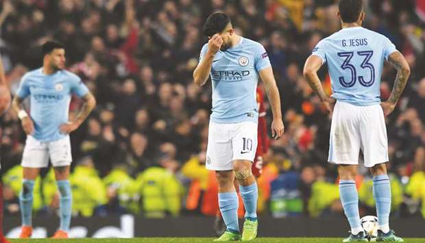 Manchester City have suffered their worst week since Guardiola took charge with three successive defeats for the first time under the Catalan coach. (AFP)
