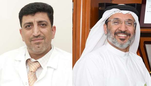 Zohair Ali al-Arabi  and Dr Yousuf al-Maslamani
