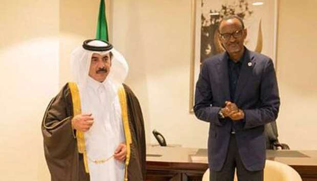 Emir sends message to Rwanda president