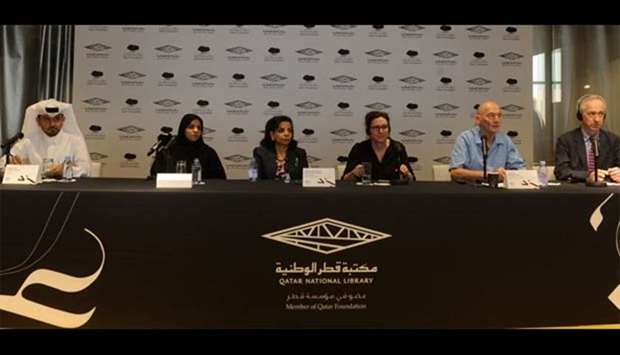 QNL officials and architect Rem Koolhaas at the press conference on Tuesday. PICTURE: Shemeer Rasheed.