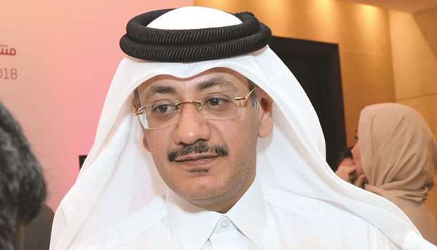 Qatar Post chairman Faleh Mohamed al-Naemi.