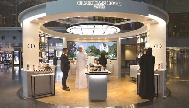 The new Christian Dior boutique opened by QDF at HIA.