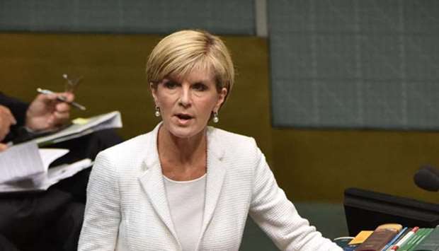 Foreign Minister Julie Bishop is set to travel to China this year.