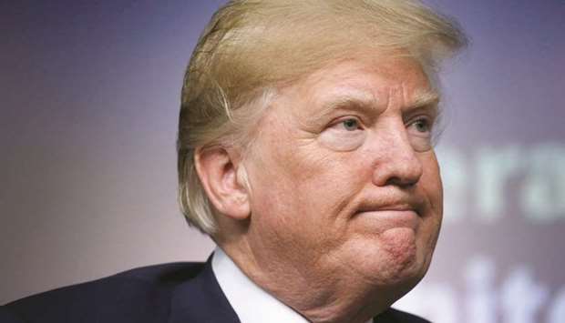 Trump: not pleased