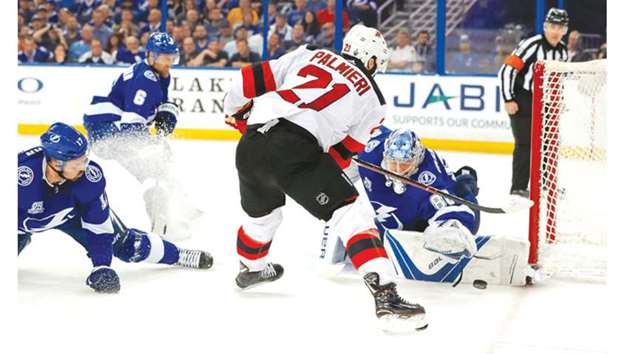 Tampa Bay Lighting Beat New Jersey Devils in Five Games