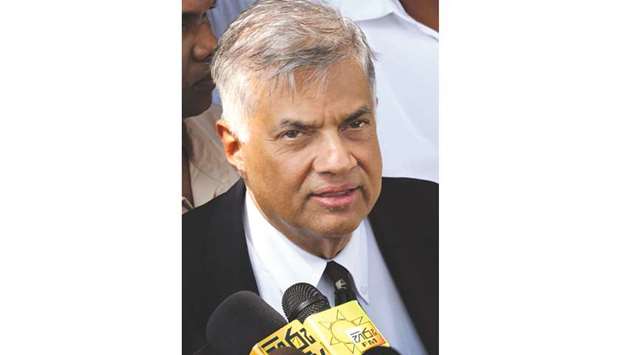 Prime Minister Ranil Wickramasinghe