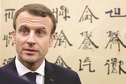 French President Emmanuel Macron: a wunderkind who had burst onto the French political scene just in the nick of time.