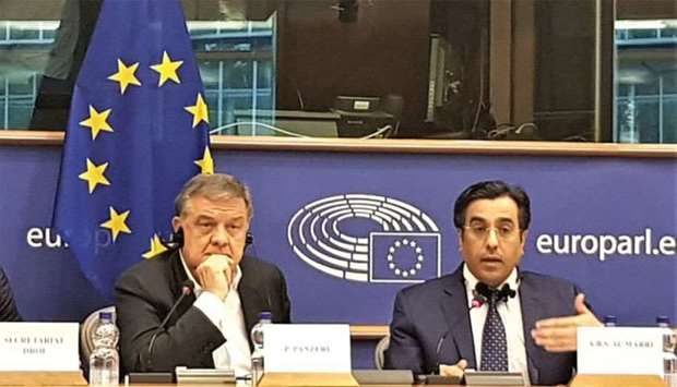 Al-Marri urged European Union's envoy to visit Qatar and the blockading countries to get a close look at human rights violations committed by Saudi Arabia, the UAE and Bahrain.