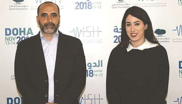 WISH officials Dr Mohamed Ghaly and Maha El Akoum.