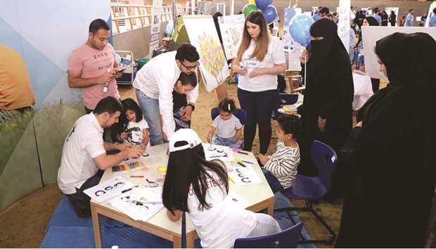 QBRI held a series of community activities and events this month to promote and endorse a better understating of autism spectrum disorder.