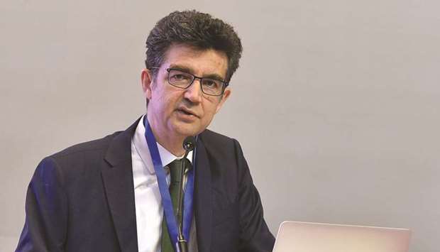 Head of Ankara Centre for Political and Economic Research (ASEM) Dr Akif Kirecci addressing the opening session of the conference.