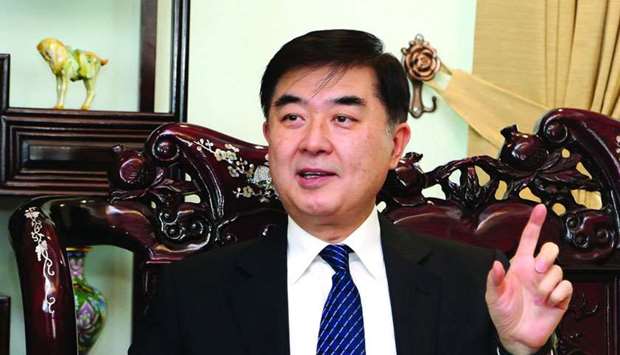 The Ambassador of China to Qatar Li Chen