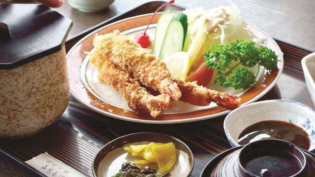 APPETISER: Japanese dishShrimp Tempura is often served as an appetiser. Photo by the author