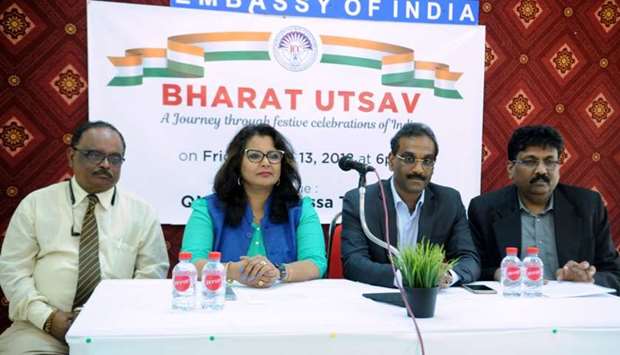 Milan Arun, A P Manikantan, Sri Raja Vijayan and P S Prasad at the briefing. PICTURE: Nasar T K