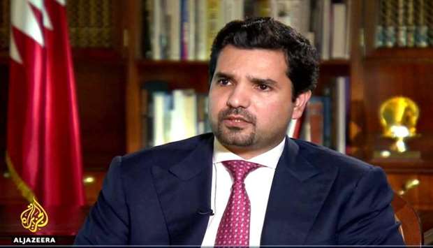 Qatar's ambassador to the US Sheikh Meshal bin Hamad al-Thani