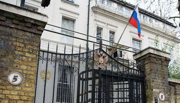 Russian embassy in  London