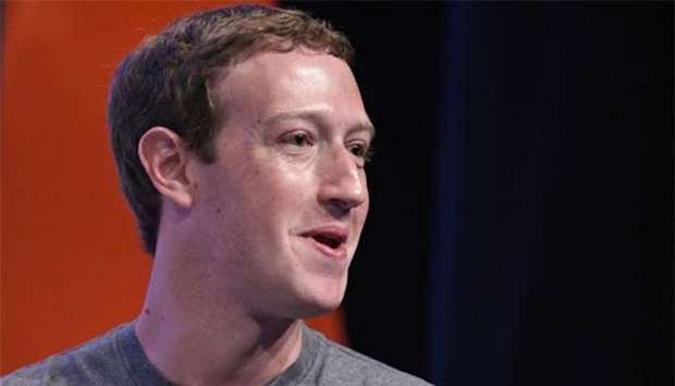 Facebook chief Mark Zuckerberg 