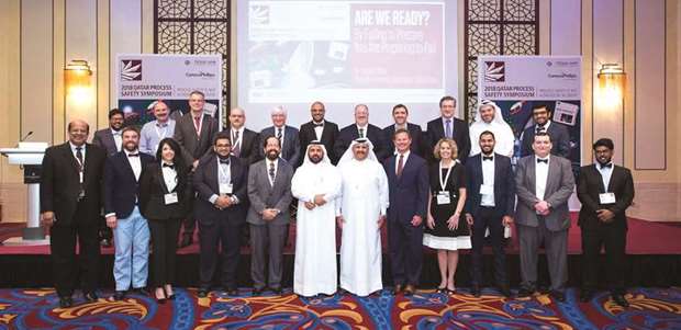 Al-Mulla along with other dignitaries participating at the ninth annual Qatar Process Safety Symposium hosted by ConocoPhillips and Texas A&M University at Qatar.